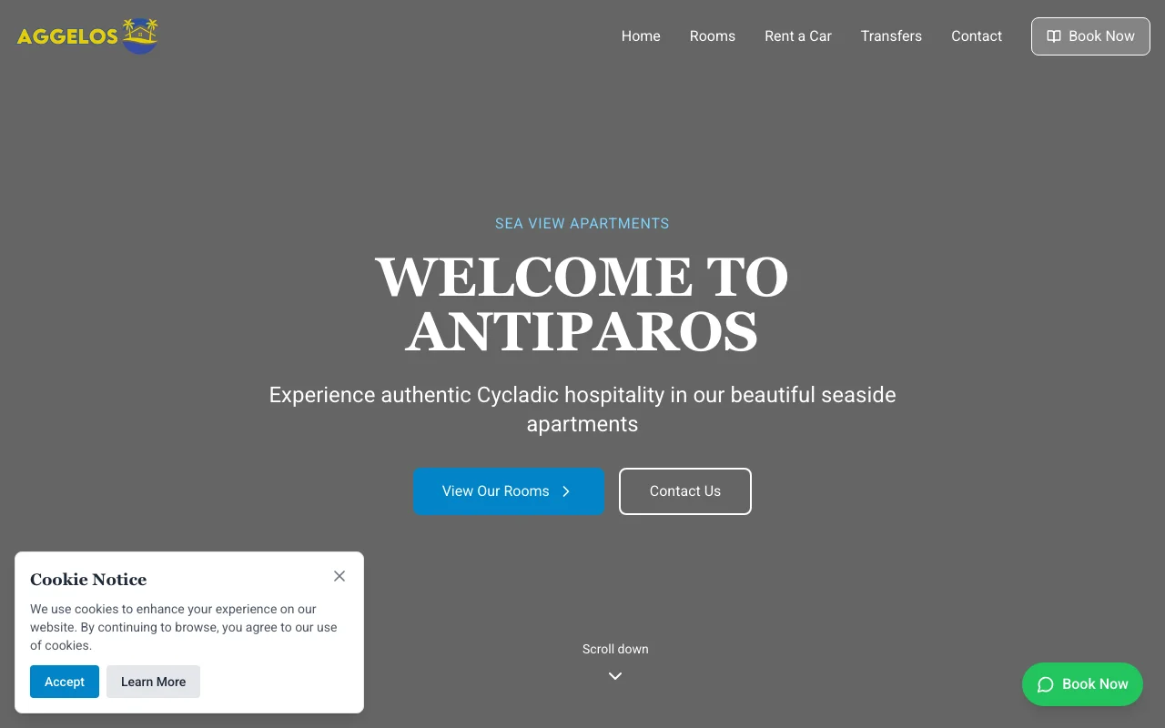 Antiparos Rooms