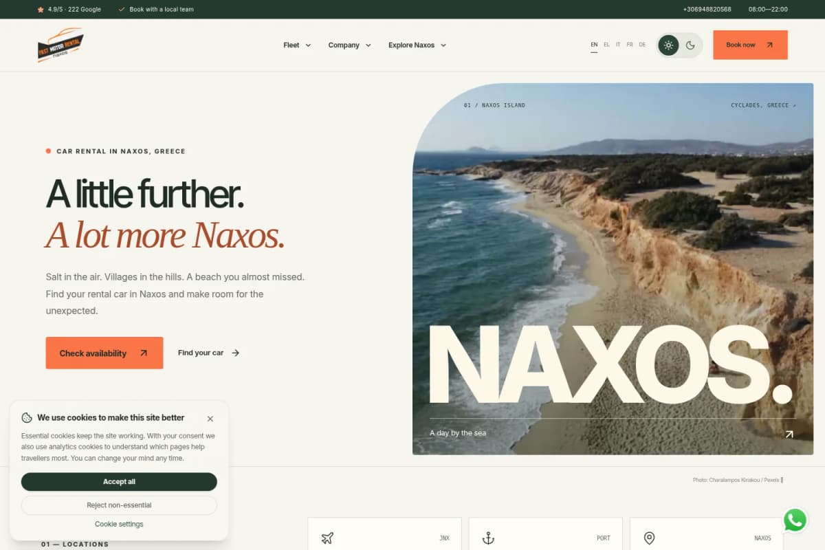 Naxos Car Rentals