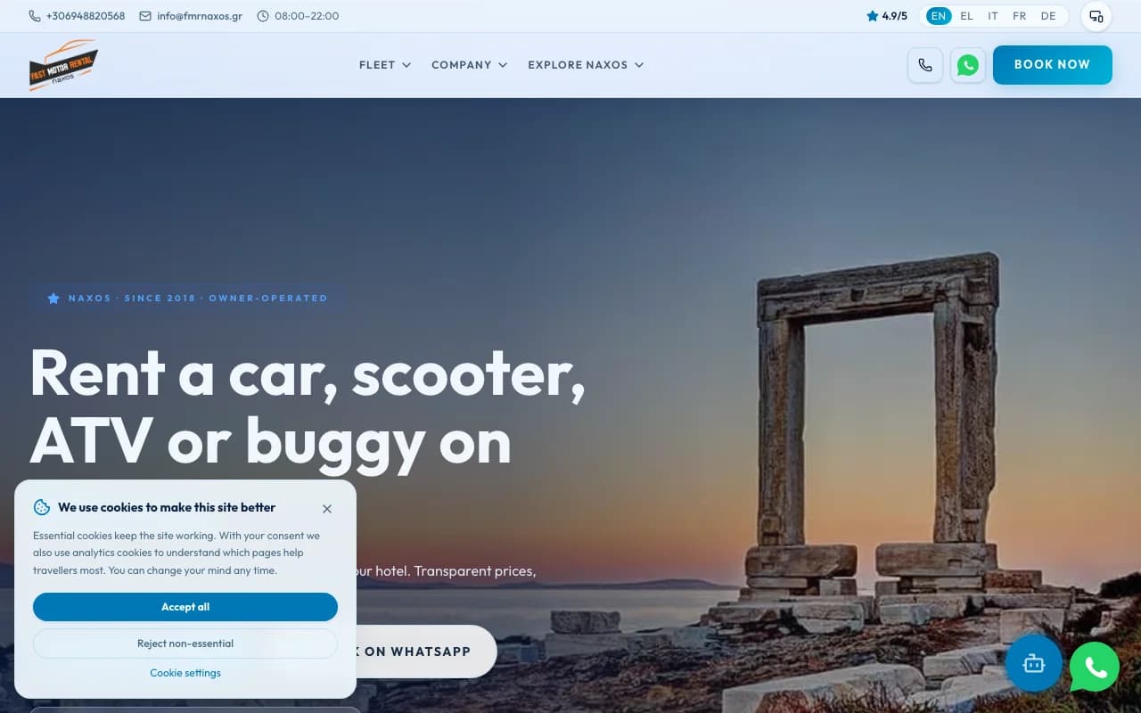 Naxos Car Rentals